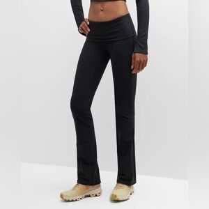 Alo alosoft foldover bootcut legging- size M